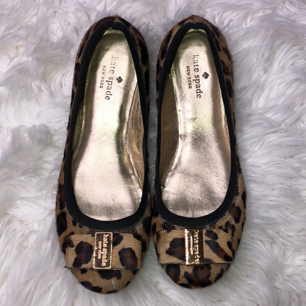 Kate Spade Cheetah Print Flats